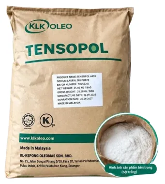 Hóa Chất Sodium Lauryl Sulfate (SLS Oleo Malay) – Chất Hoạt Động Bề Mặt Anion Cao Cấp