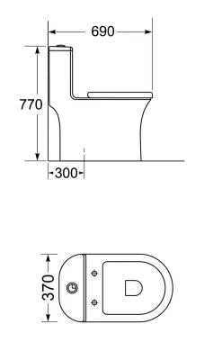 BÀN CẦU 1 KHỐI V - 1070