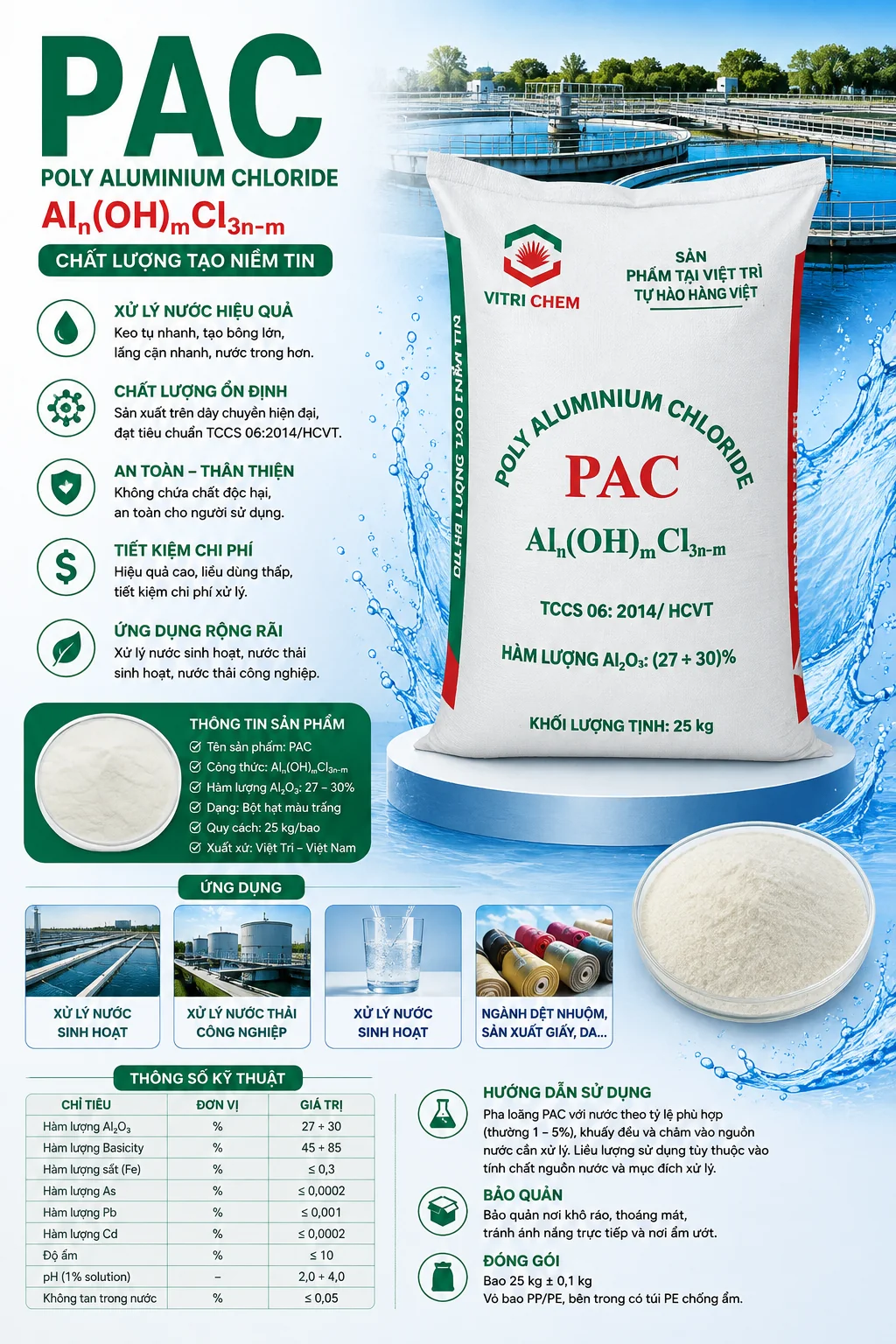PAC 31% VIỆT TRÌ