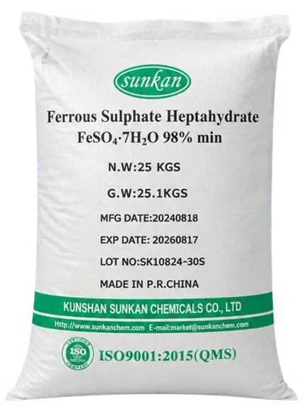 PHÈN SẮT (FeSO4.7H2O) 98% 
